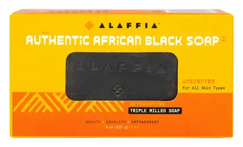 Alaffia Authentic African Black Bar Soap