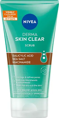 Nivea Derma Skin Clear Scrub UK