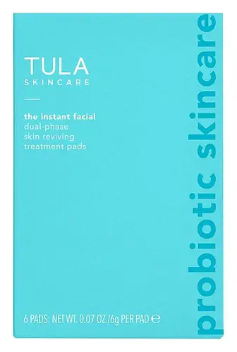 Tula Skincare The Instant Facial Dual-Phase Skin Reviving Treatment Pads