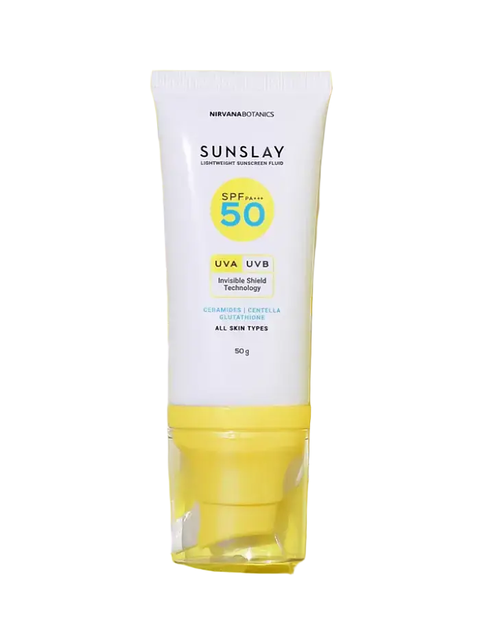 Nirvana Botanics Sunslay Lightweight Sunscreen Fluid SPF 50