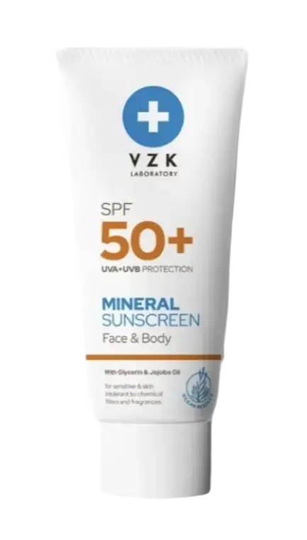 VZK Mineral Sunscreen For Face And Body SPF 50+