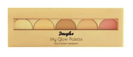 Douglas My Glow Palette Face & Cheeks Highlighters