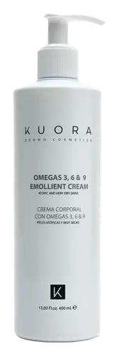 Kuora Omegas 3, 6 & 9 Emollient Cream