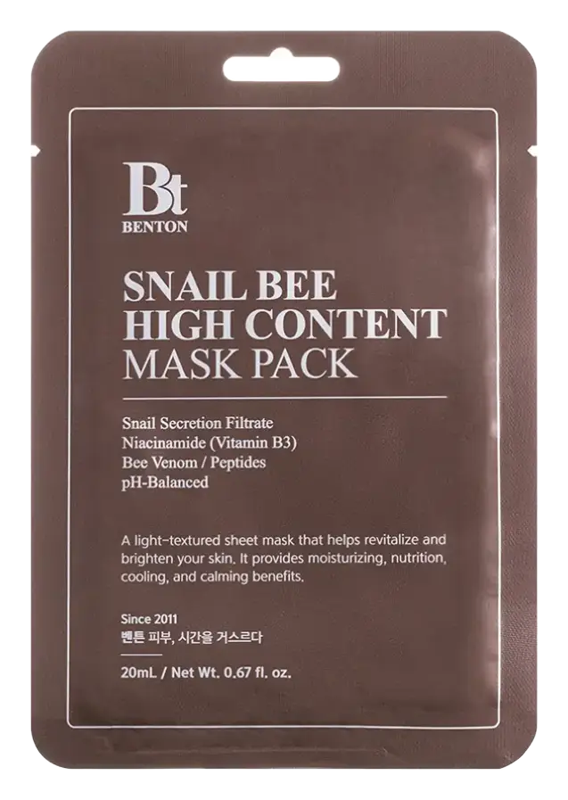 Benton Snail Bee High Content Mask Pack