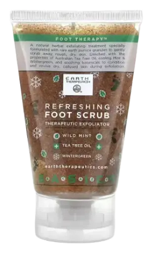 Earth Therapeutics Refreshing Foot Scrub Therapeutic Exfoliator
