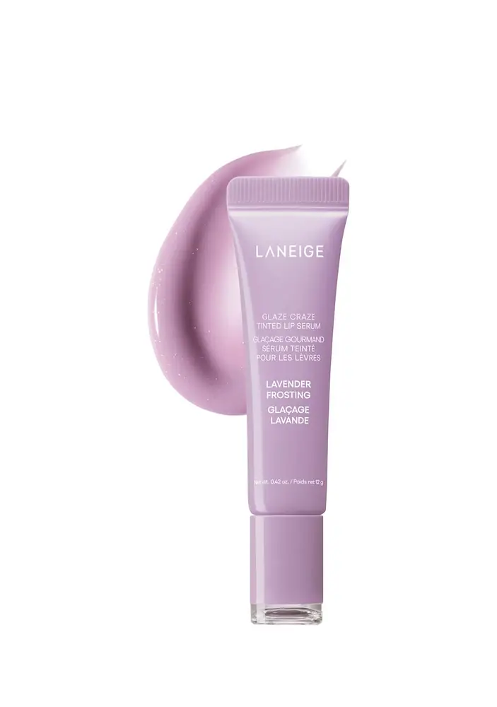 Laneige Glaze Craze Tinted Lip Serum Lavender Frosting