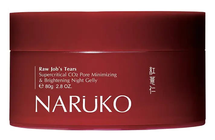 Naruko Raw Job’s Tears Supercritical CO2 Pore Minimizing & Brightening Night Gelly