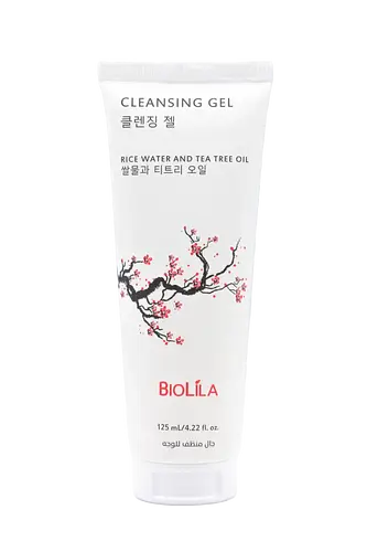 Biolila Rice Water And Tea Tree Oil Cleansing Gel