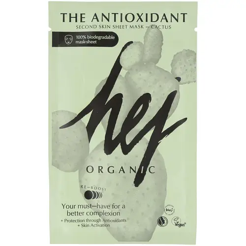 Hej Organic The Second Skin Sheet Mask The Antioxidant