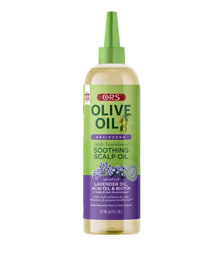 ORS Hair Care Olive Oil Braidzone Daily Nourishment Soothing Scalp Oil