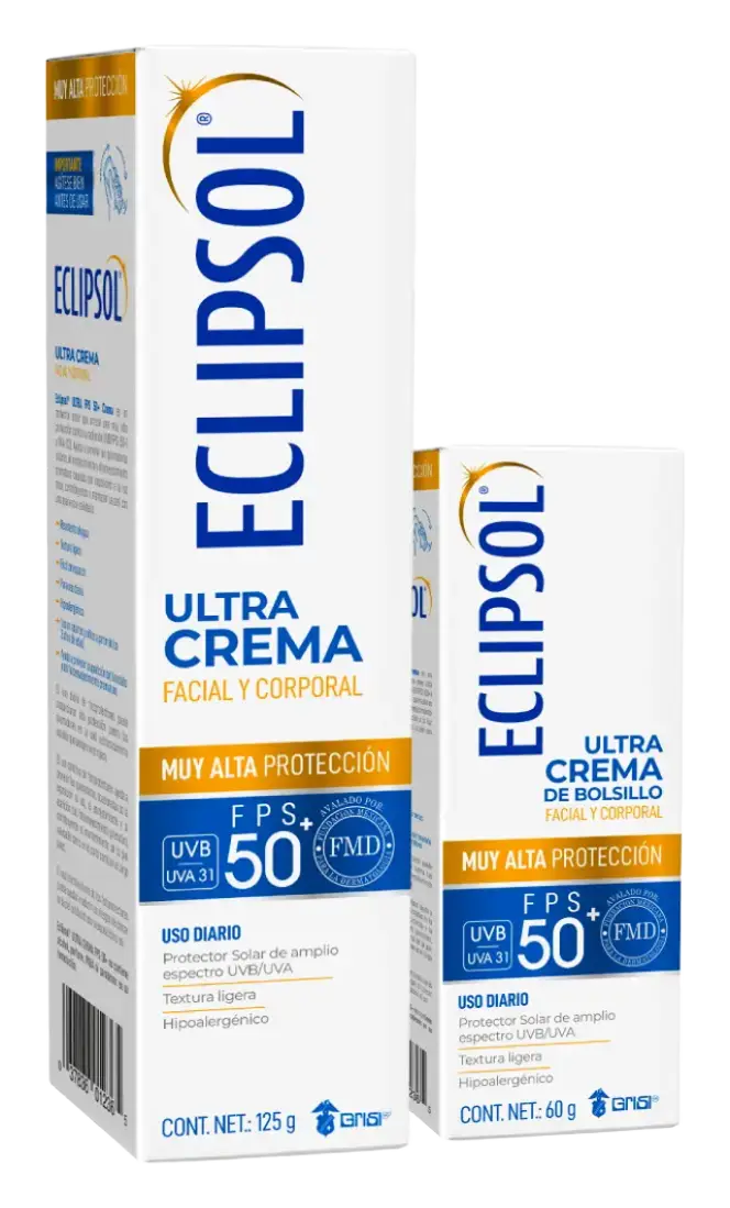 Eclipsol Ultra Crema De Bolsillo Facial Y Corporal SPF 50+