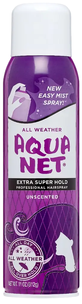 AquaNet Extra Super Hold Professional Hairspray Unscented
