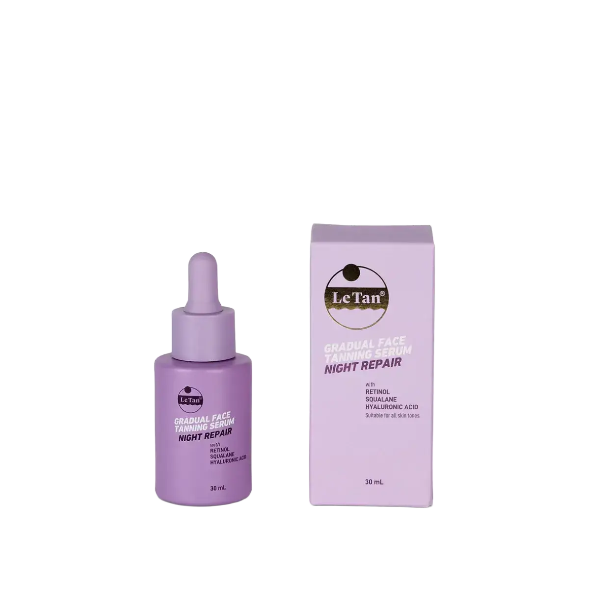 Le Tan Gradual Face Tanning Serum Night Repair
