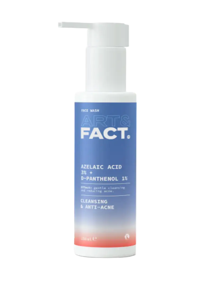 Art & Fact Azelaic Acid 3% + D-Panthenol 1% Cleansing Gel