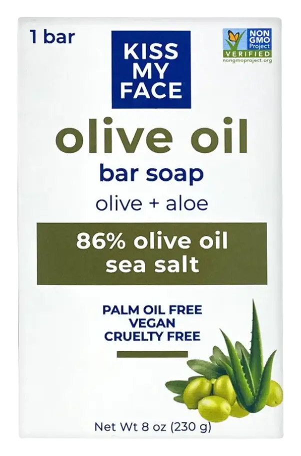 Kiss My Face Olive Oil Bar Soap Olive & Aloe