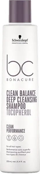 Schwarzkopf Professional BC Bonacure Clean Balance Deep Cleansing Shampoo
