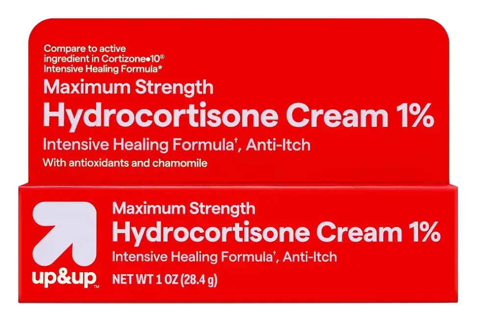 up&up Anti-Itch 1% Hydrocortisone Maximum Strength Intensive Healing Cream