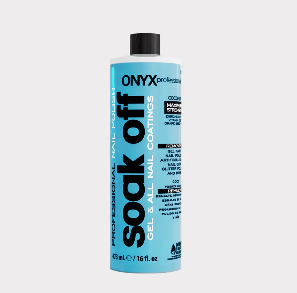 Onyx Professional SOAK OFF FORMULA GEL & NAIL POLISH REMOVER