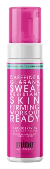 Minetan Workout Ready Self Tan Foam