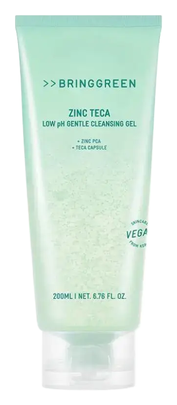 Bring Green Zinc Teca Low pH Gentle Cleansing Gel