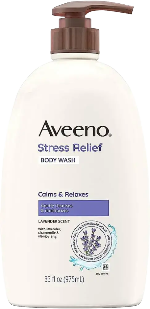 Aveeno Stress Relief Body Wash Oat Lavender & Chamomile