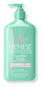 Hempz Beauty Actives Cucumber & Aloe Herbal Body Moisturizer With Ceramides + B3