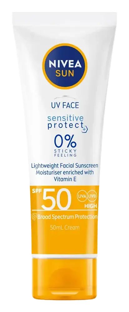 Nivea UV Face Sensitive Protect SPF 50 Australia