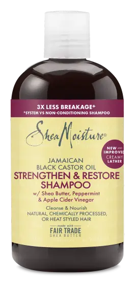 Shea Moisture Jamaican Black Castor Oil Strengthen & Restore Shampoo