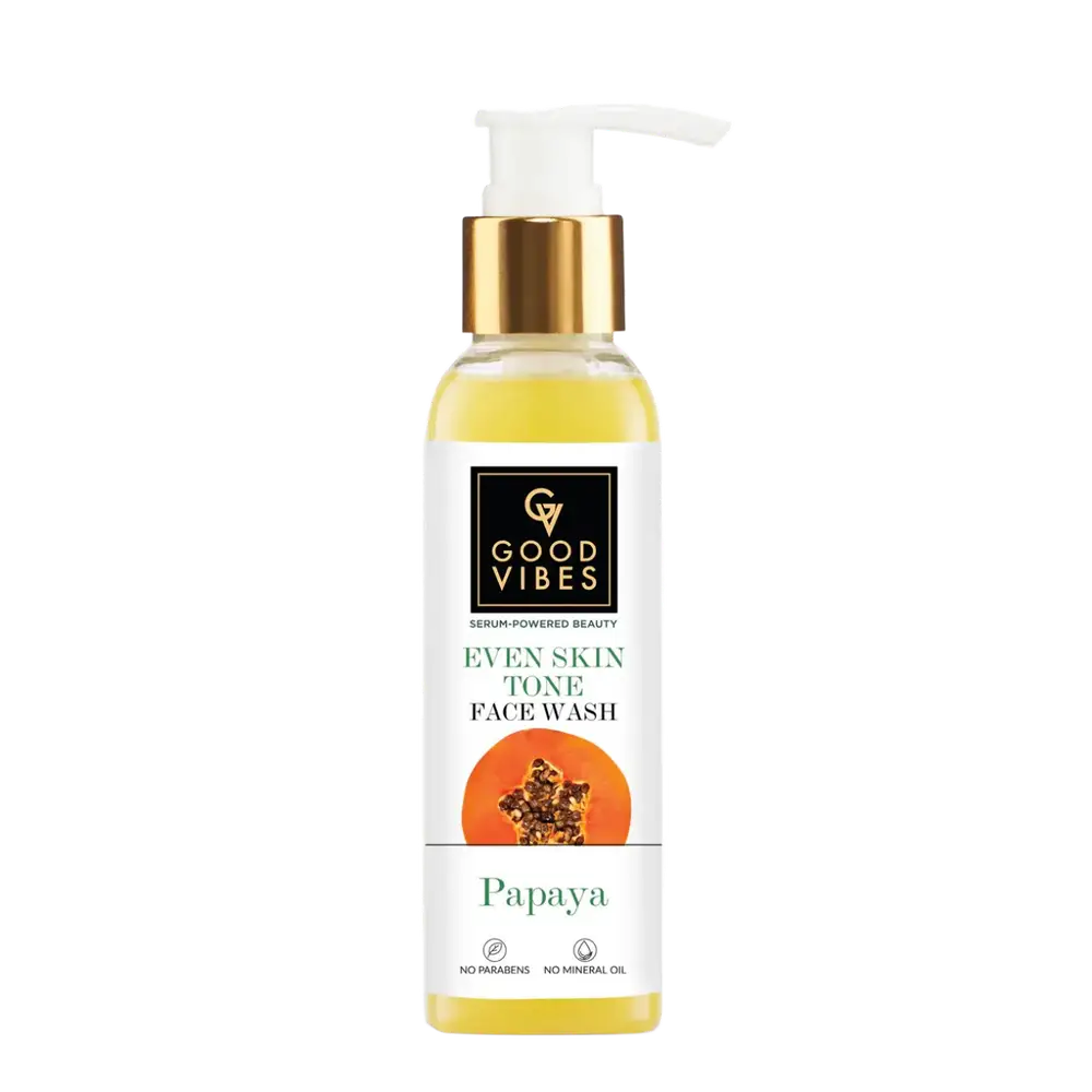 Good Vibes Papaya Even Skin Tone Face Wash
