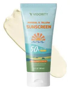 Vigority Tallow Sunscreen With Mineral SPF 50