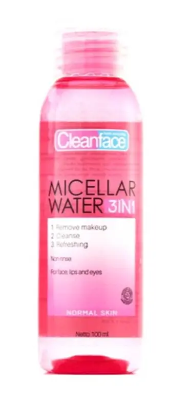 Cleanface Micellar Water 3 In 1 Normal Skin