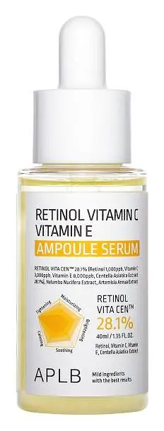 APLB Retinol Vitamin C Vitamin E Ampoule Serum