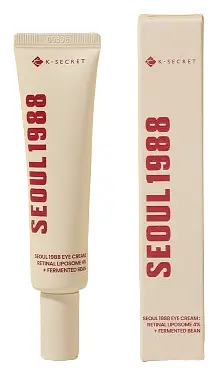 K-Secret Seoul 1988 Eye Cream : Retinal Liposome 4% + Fermented Bean