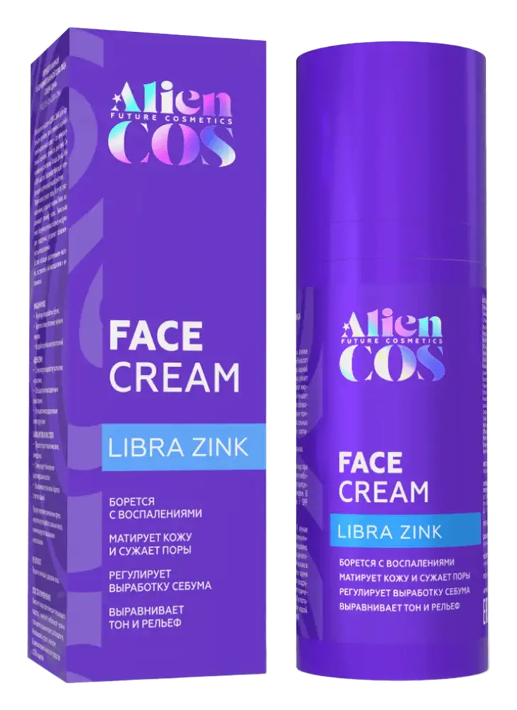 Aliencos Face Cream Libra Zink