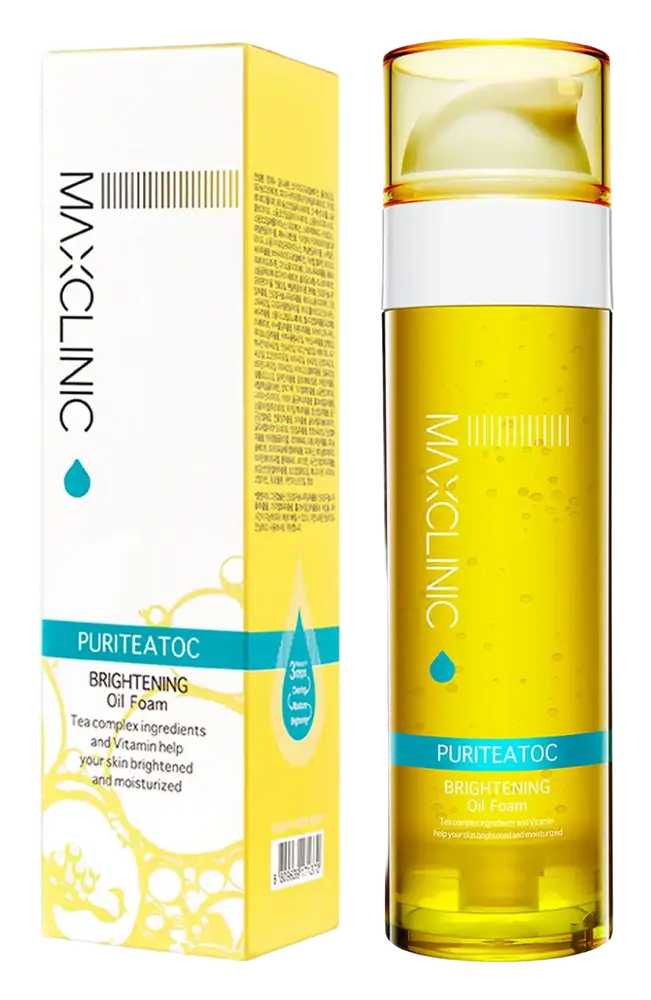 MAXCLINIC Puriteatoc Brightening Oil Foam