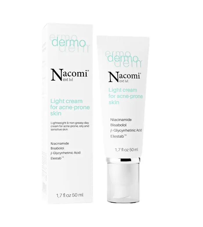 Nacomi Dermo Light Cream For Acne-Prone Skin