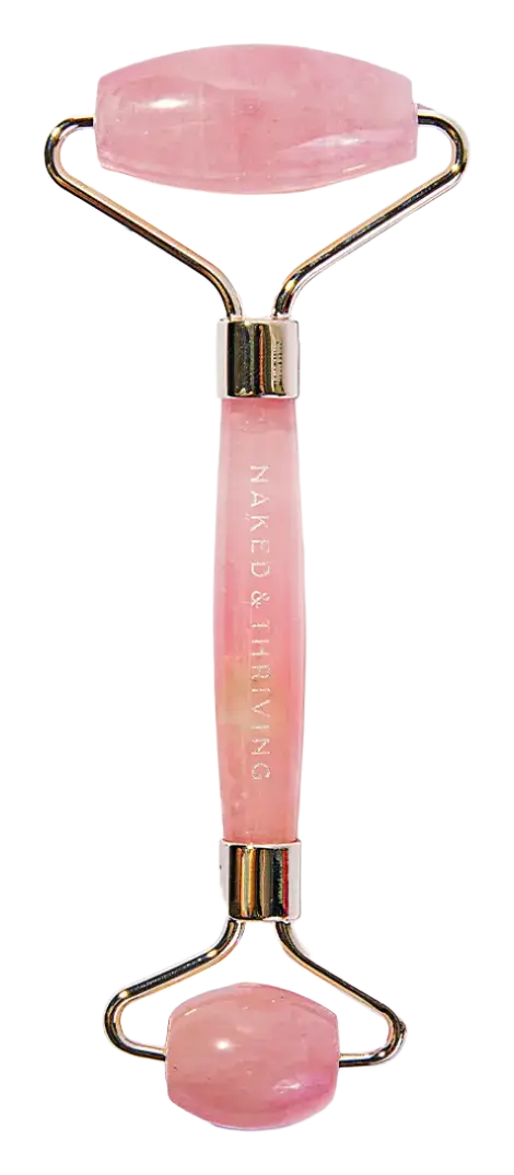 Naked & Thriving Pink Quartz Facial Roller