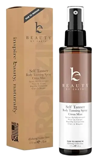 Made From Earth Self Tanner Tanning Water