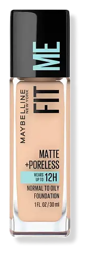 Maybelline Fit Me Matte & Poreless Foundation 124 Soft Sand