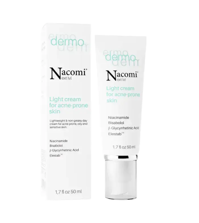 Nacomi Dermo Light Cream For Acne-Prone Skin