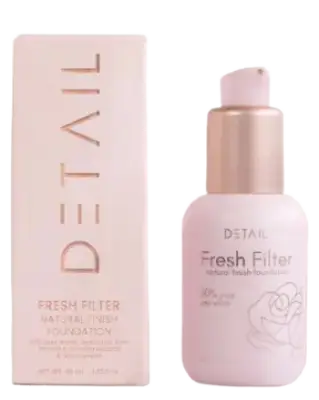 Detail Cosmetics Fresh Filter Natural Finish Foundation Creme
