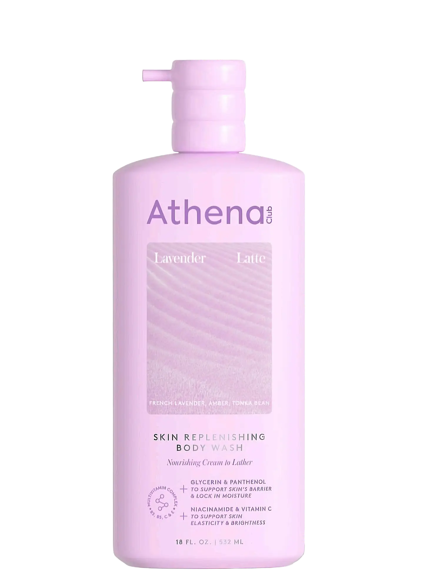 Athena Club Skin Replenishing Body Wash Lavender Latte