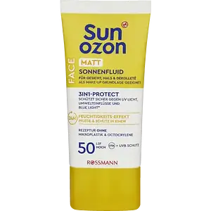 Sunozon Face Matt Sonnenfluid 3In1-Protect SPF 50