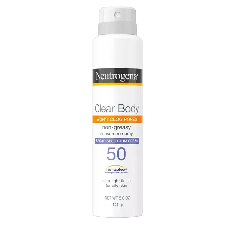 Neutrogena Clear Body Won't Clog Pores Spray SPF 50