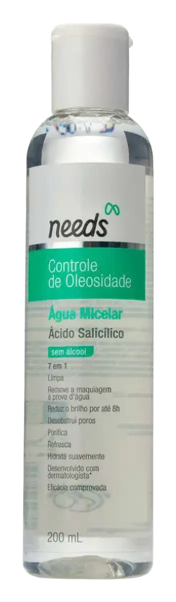 Needs Água Micelar Controle De Oleosidade