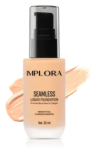 Implora Seamless Liquid Foundation 110 Ivory