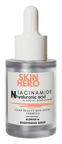 Skin Hero Niacinamide & Hyaluronic Acid Anti Blemish & Brightening Serum