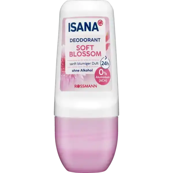 ISANA Deodorant Roll-On Soft Blossom
