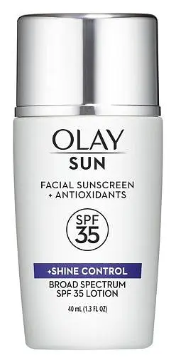 Olay Face Sunscreen Serum And Shine Control - SPF 35