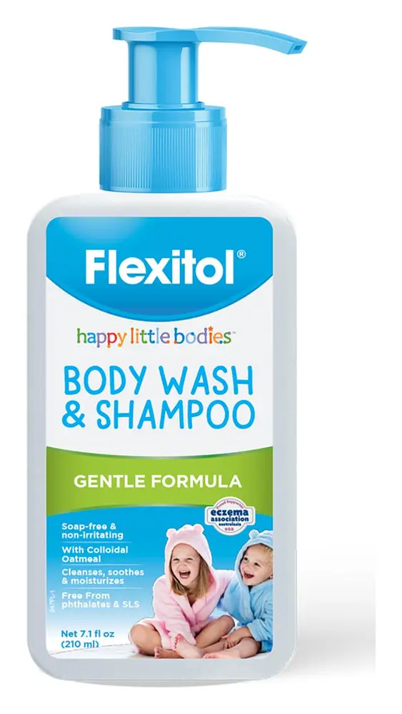 Flexitol Happy Little Bodies Body Wash & Shampoo